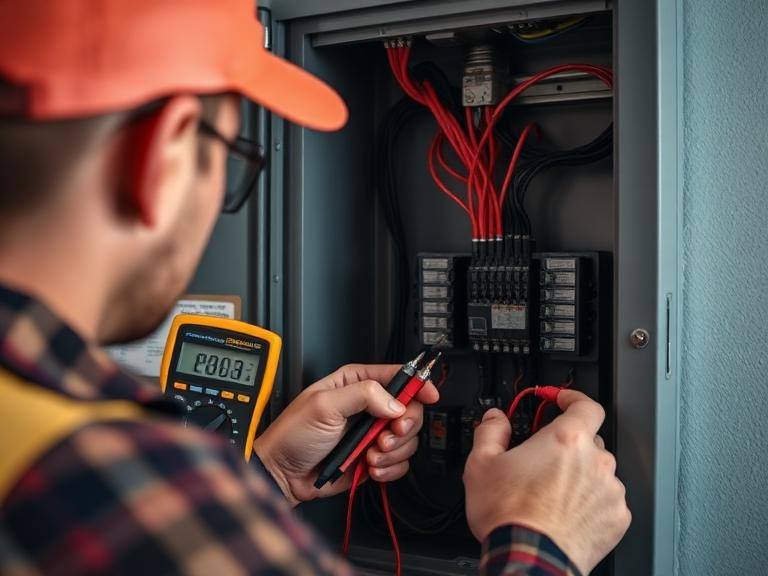 Installation électrique — exemple réel de dégradation constatée